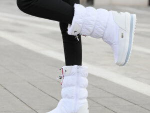 Winter New Plus Velvet Thick Cotton Shoes Thermal Middle Tube Waterproof Non-slip Boots