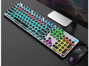 Punk office wired mechanical keyboard