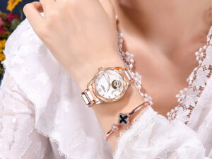 New Designer Mechanical Watches Women Luxury Top Brand Ceramic