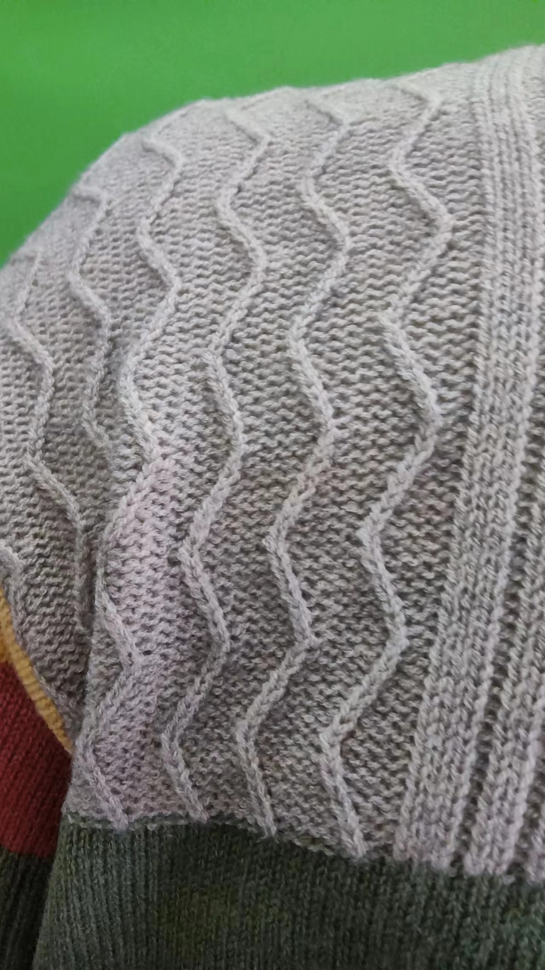 European And American Turtleneck Sweater Autumn And Winter Lapel Color Matching Knitted - Image 4