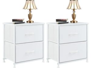 Living Room Cabinet Layers Set Of 2 Fabric Drawers Beside Nightstand Table Closet Chest Clothes Display Cabinet Of Furniture