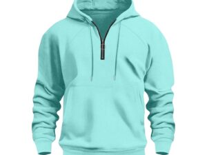 Men's Casual Sports Half-Zip Hoodie