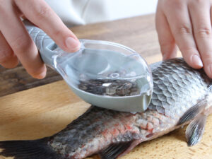 Fish Skin Brush Scraping Fish Scale Brush Grater Quick Disassembly Fish Knife Cleaning Peeling Skin Scraper Scraper Fish Scaler Kitchen Tools
