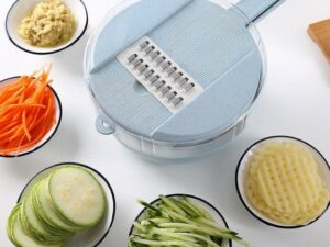 8 In 1 Mandoline Slicer Vegetable Slicer Potato Peeler Carrot Onion Grater With Strainer Vegetable Cutter Kitchen Accessories