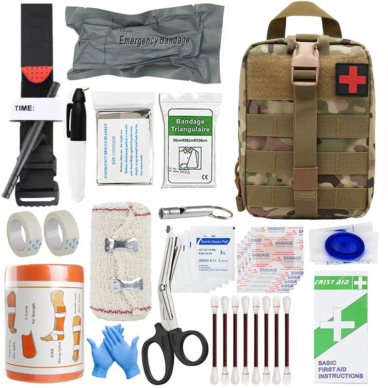 Outdoor Travel First-Aid Gear Survival Tool Kit - Image 2