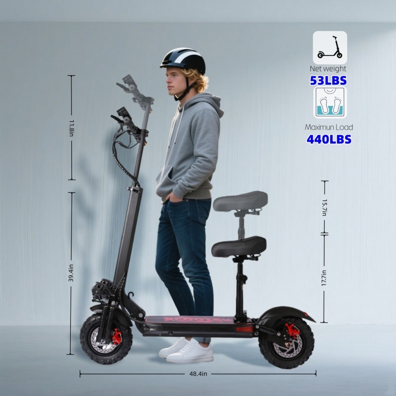 Anluosen D02 Electric Scooter For City Riding - Image 4