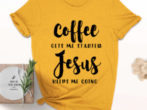 Jesus slogan T-shirt