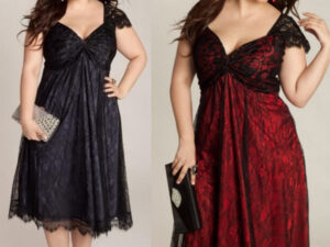 Gothic Big Code Lace Dress