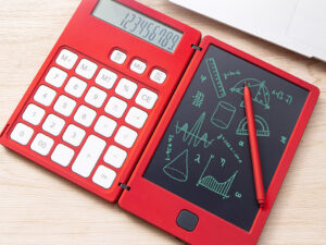Office calculator tablet