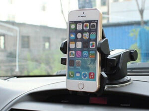 360 Rotatable In Car Suction Phone Holder Dashboard Windscreen Universal Mount