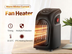 Winter Air Heater Fan Heater Electric Home Heaters Mini Room Air Wall Heater Ceramic Heating Warmer Fan For Home Office Camping