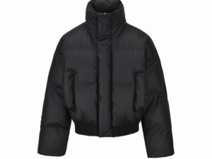 High-grade Solid Color Turtleneck Cotton-padded Coat Fashion Brand Men's Clothing Coat