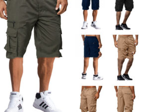 Men's Multi-pocket Cargo Shorts Loose Outdoor Casual