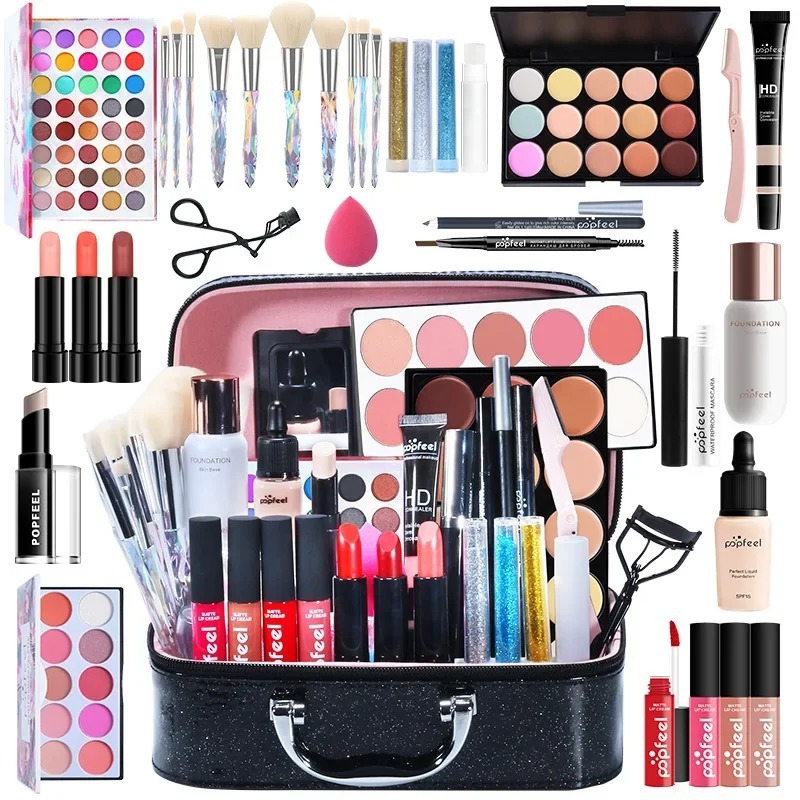 Beginner Cosmetics Makeup Set Complete Set Novice Student Light Makeup Gift Box - Image 5