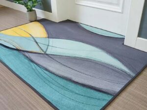 Modern Minimalist Home Entrance Floor Mats Custom Human Door Mats Living Room Non-slip Absorbent Foot Mats Bedroom Carpets