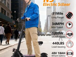 Anluosen D02 Electric Scooter For City Riding