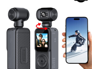 Panoramic Sports Camera Handheld DV Outdoor HD 4K Dual Lens Cycling Recorder Camera