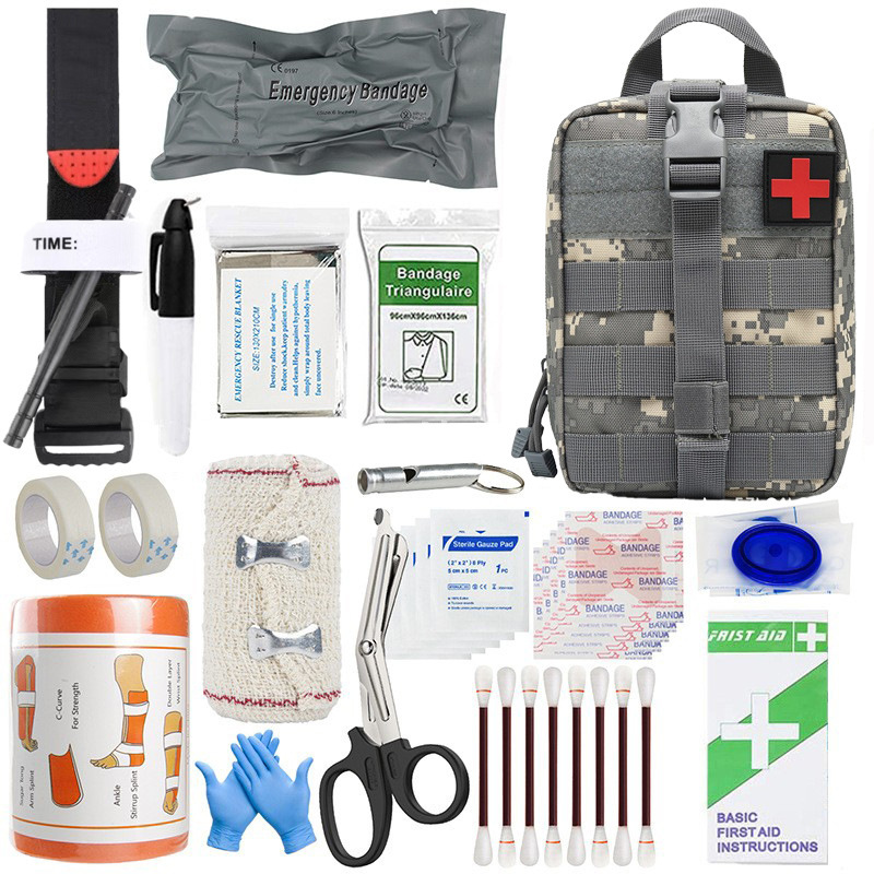 Outdoor Travel First-Aid Gear Survival Tool Kit - Image 3