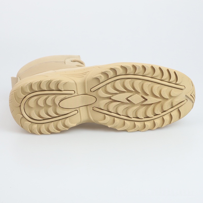 British-style High-top Camouflage Outdoor Shoes, Wear-resistant And Non-slip Hiking Boots - Image 2