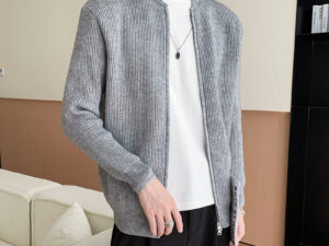 Sweater Youth Minimalist Solid Color Sweater