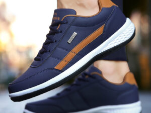 Casual Shoe Italian Breathable Leisure Male Sneakers Non-slip Footwear Men Vulcanized Shoes