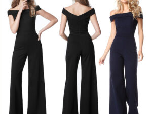 Off-shoulder Casual Chic Jumpsuit