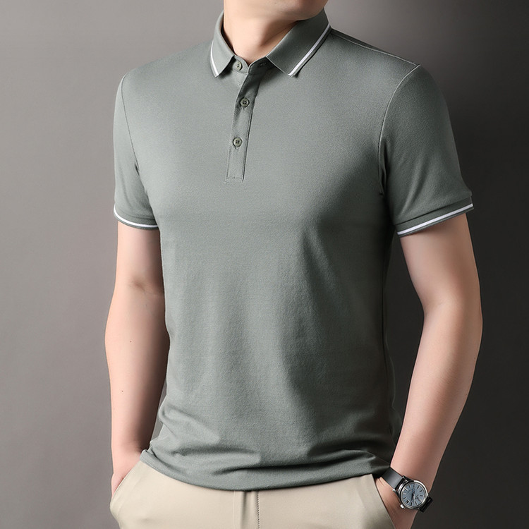 Mens Short-Sleeve T-Shirt With Instant Cooling Technology - Image 5