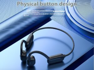 Swimming Bluetooth Headset For Bone Conduction 32G Memory Wireless Binaural Hanging Ear