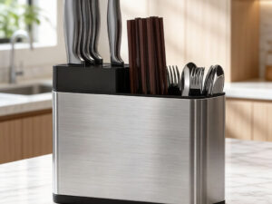 Kitchen Cutlery Knife Holder Spoon Fork Storage Rack Organizer Utensils Chopstick Box