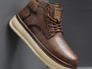 Retro Mid-top Boots Mens Casual