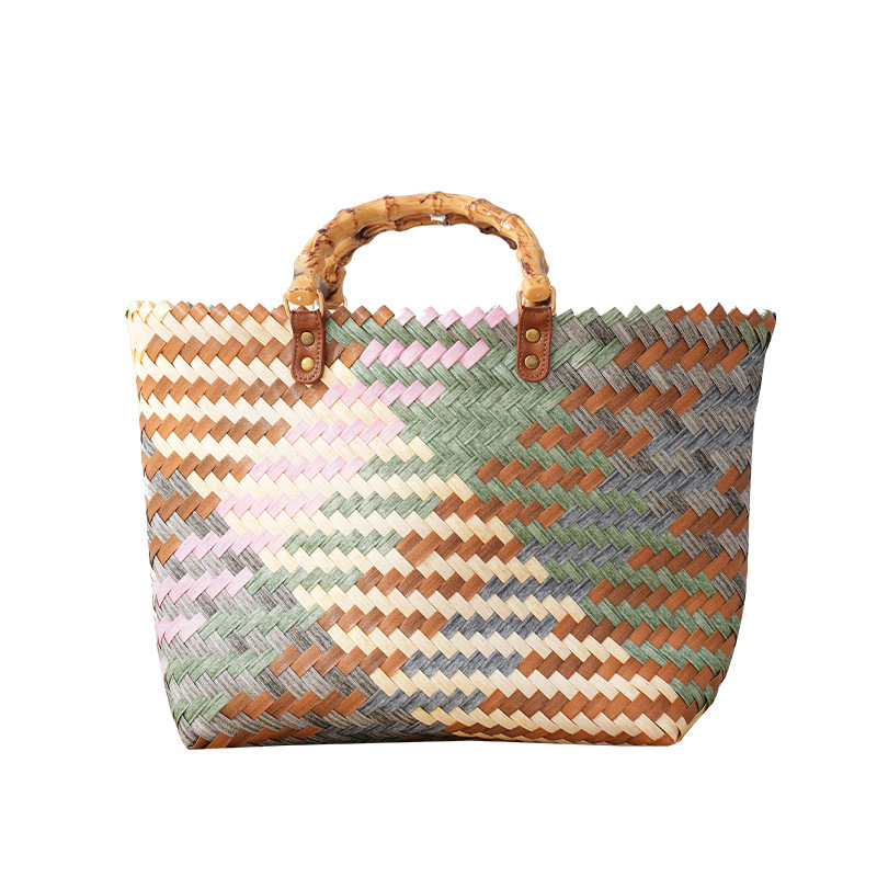 Women's Straw Bag Portable Large Capacity Tote Bag - Image 2