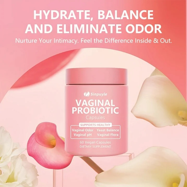 Feminine Vaginal Probiotic Supports PH Balance, Odor Control And Yeast Balance 60 Vegan Capsules - Image 5