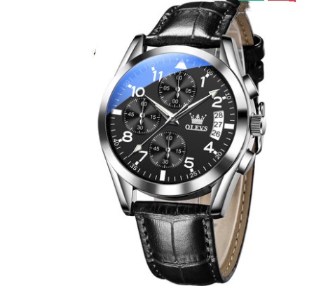 OLEVS Luxury Mens Watches Waterproof Luminous Quartz - Image 4