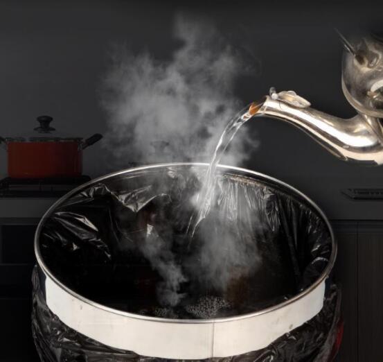 Household Thickened Disposable Black Flat-mouth Roll Kitchen Pull-grade Large Plastic Bag - Image 4