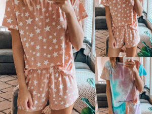 Printed Pajamas And Home Service Suits