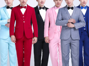 Men's Fashionable And Handsome Evening Dress Suits