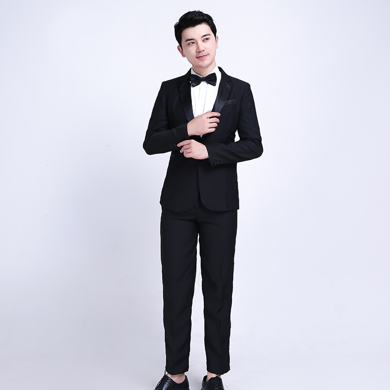 Men's Fashionable And Handsome Evening Dress Suits - Image 4