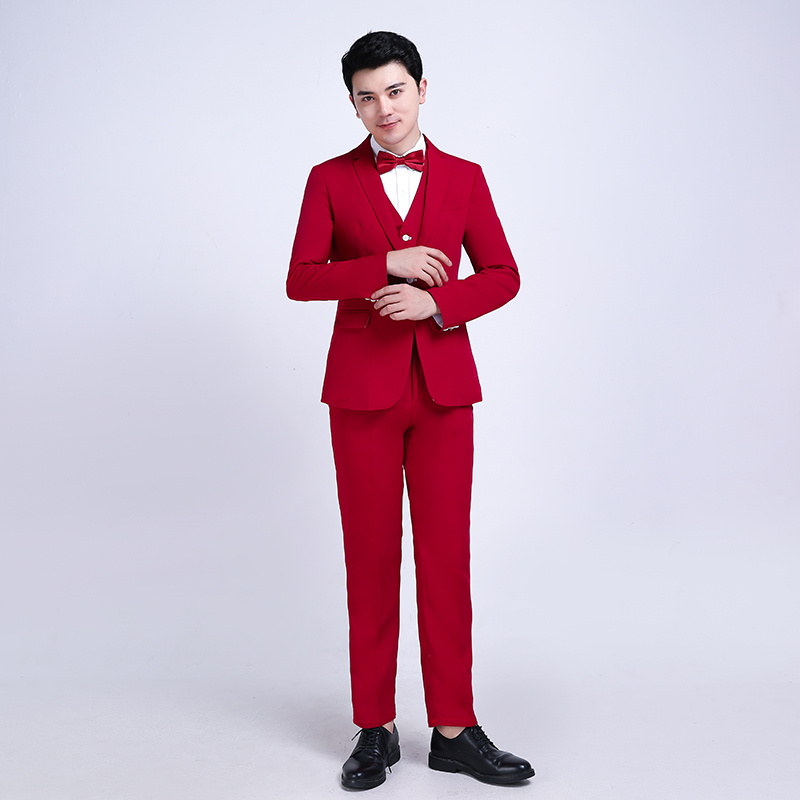 Men's Fashionable And Handsome Evening Dress Suits - Image 5