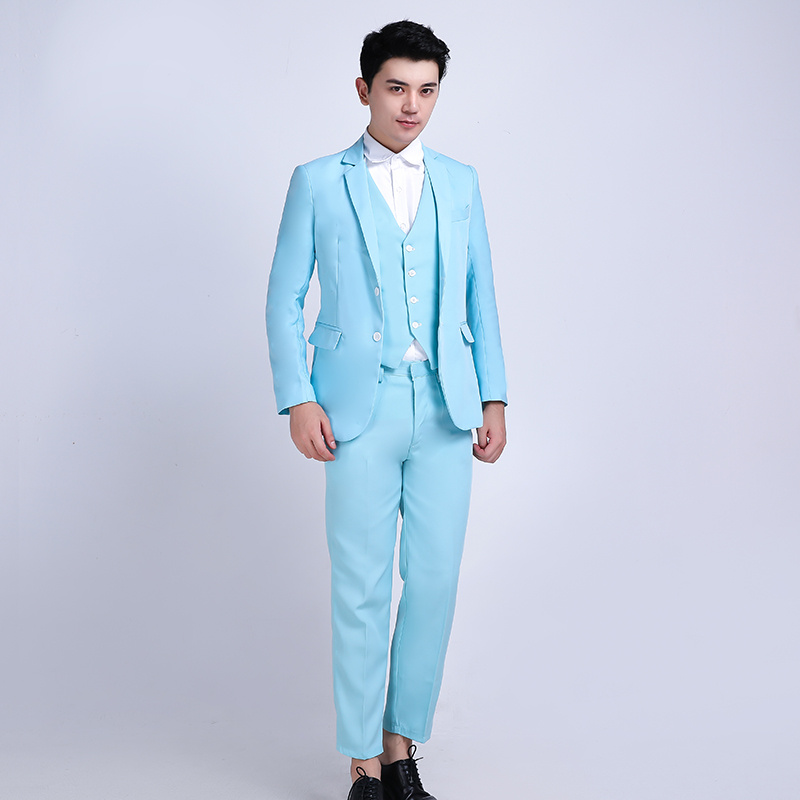 Men's Fashionable And Handsome Evening Dress Suits - Image 8