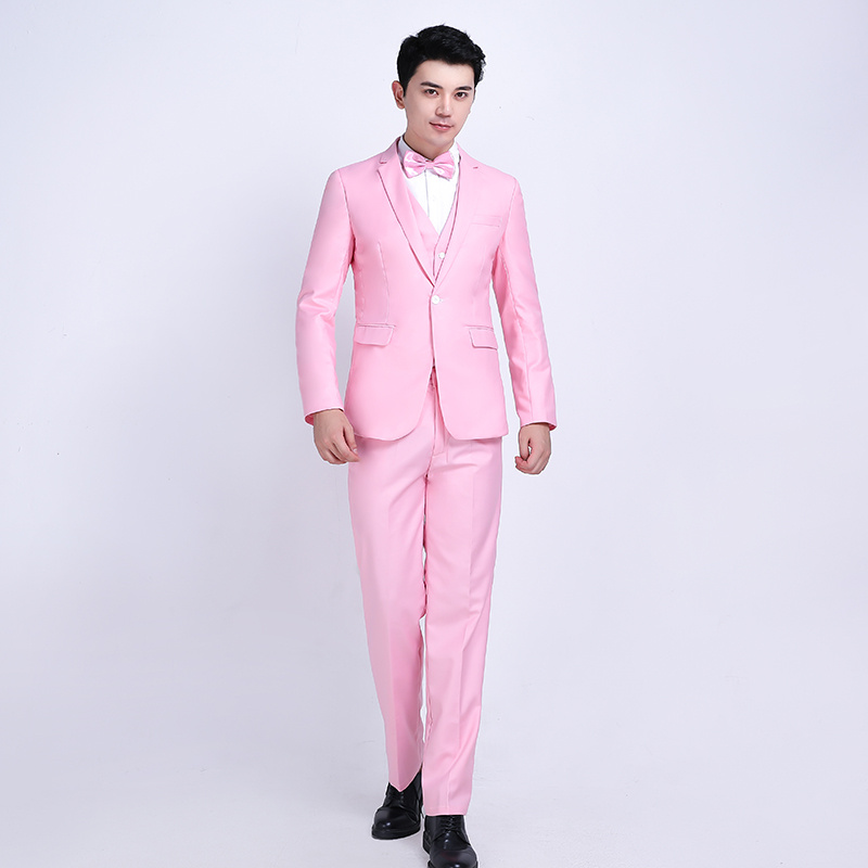 Men's Fashionable And Handsome Evening Dress Suits - Image 3