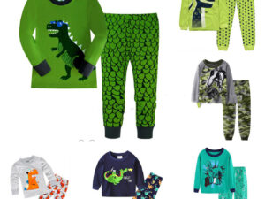 New Children's Loungewear Set Dinosaur Pattern Children Clothes