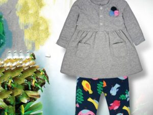 Two-piece Baby Clothes For Children Girl Dress
