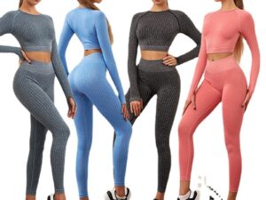 Winter New Women Suits Gym Fitness Leggings