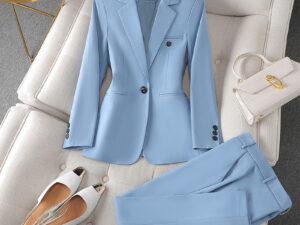 Women's Fashion Temperament Office Suits Business Wear Suit