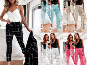 Casual Temperament Double-breasted Suits Plus Size Women