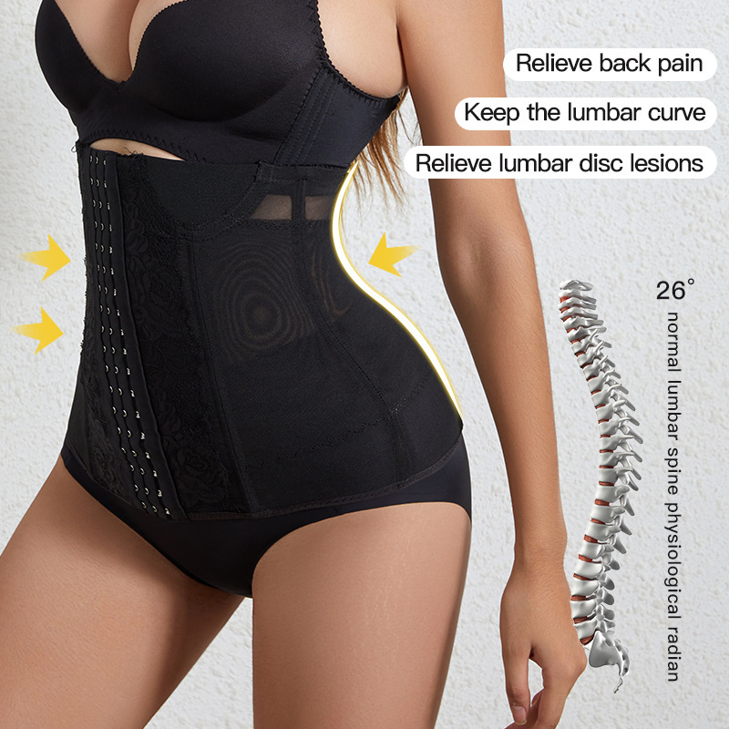 Waist Trainer Women Shapers Corset Shapewear Slimming Suits Body Belt Modeling Strap - Image 9
