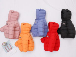 Children's Cotton Clothes Are Light And Warm Girls Middle And Small Children Infants