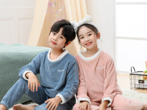 Children's Suits Autumn And Winter Velvet Men And Women